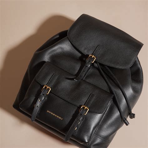 burberry small grainy leather|burberry leather backpack.